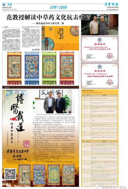 唐卡为媒载医道，妙笔弘药向世界——记中医艺术家吉英俊与他的《博医载道》系列